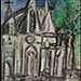 Eglises bretonnes - 40 x 30